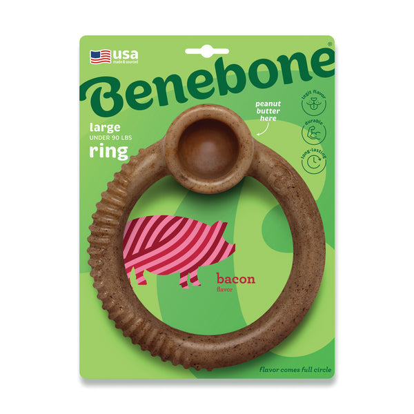 NEW! Benebone Bacon Ring - Large