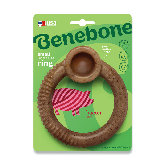 NEW! Benebone Bacon Ring - Small