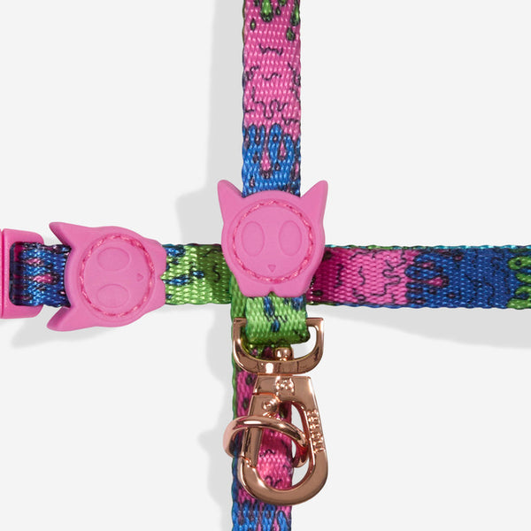 Zee.Cat Harness + Leash - Melted